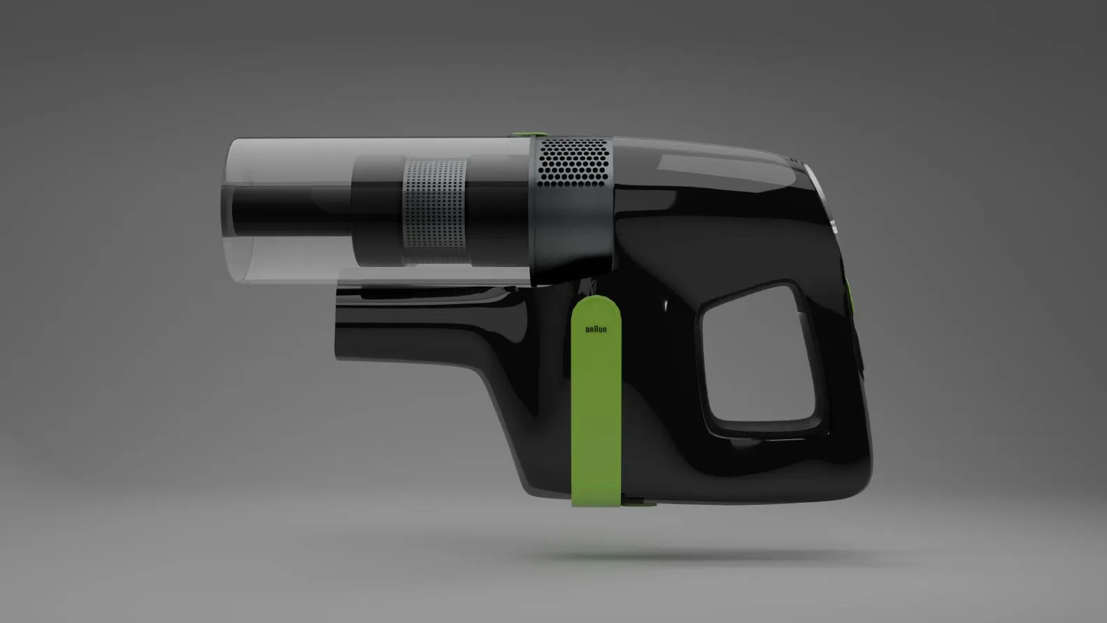 Handheld unit in profile